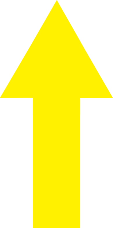an arrow pointing up