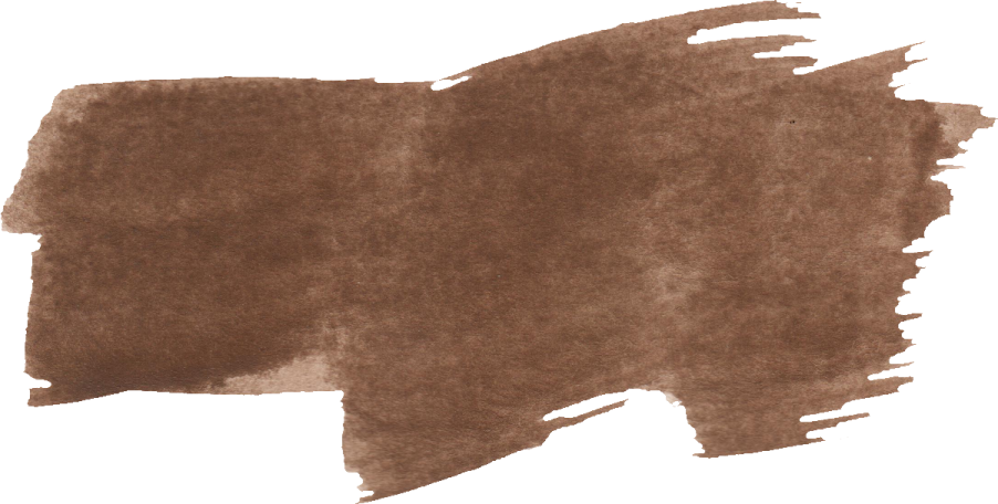 a brown ink stain on a white background