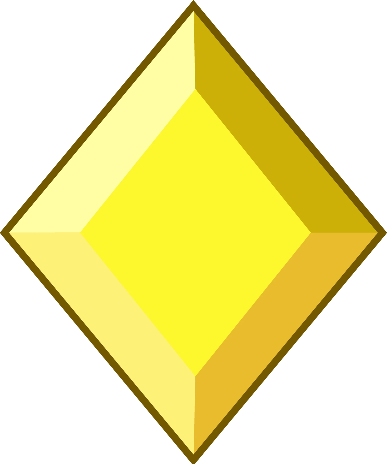 an image of a yellow diamond