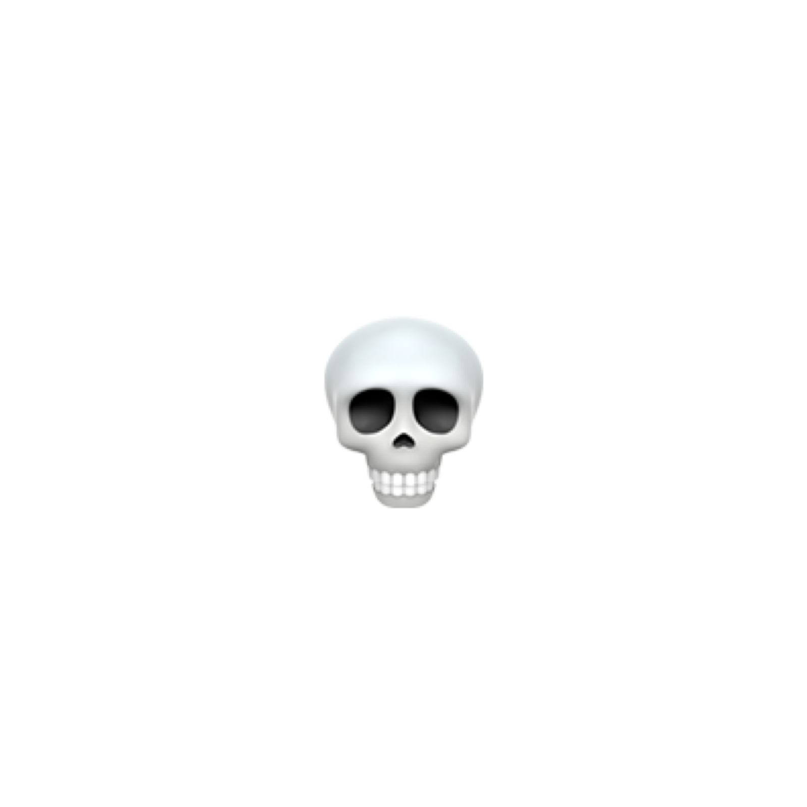 an image of a skull on a white background