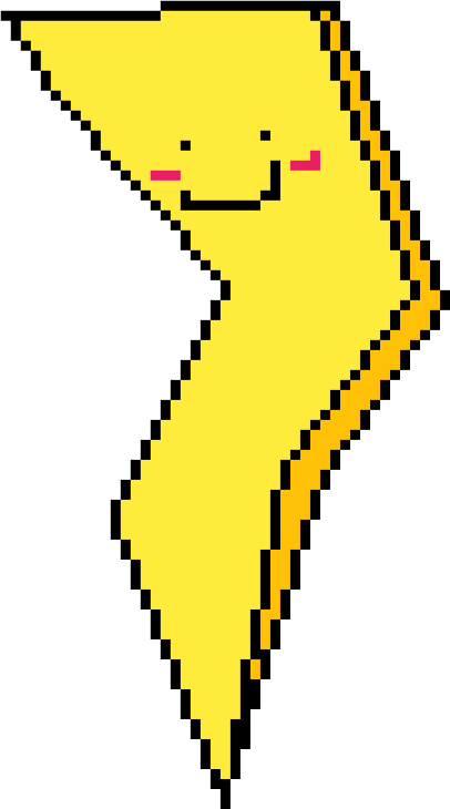 an image of a pixeled pokemon