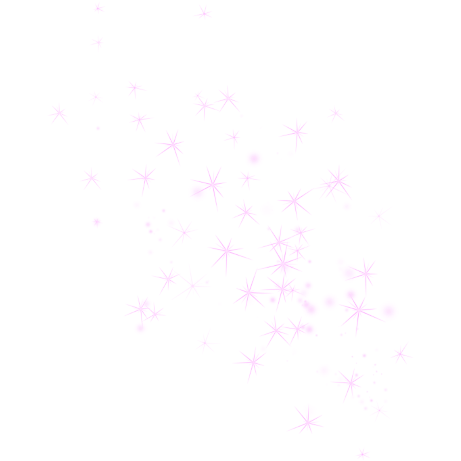 a white background with silver stars