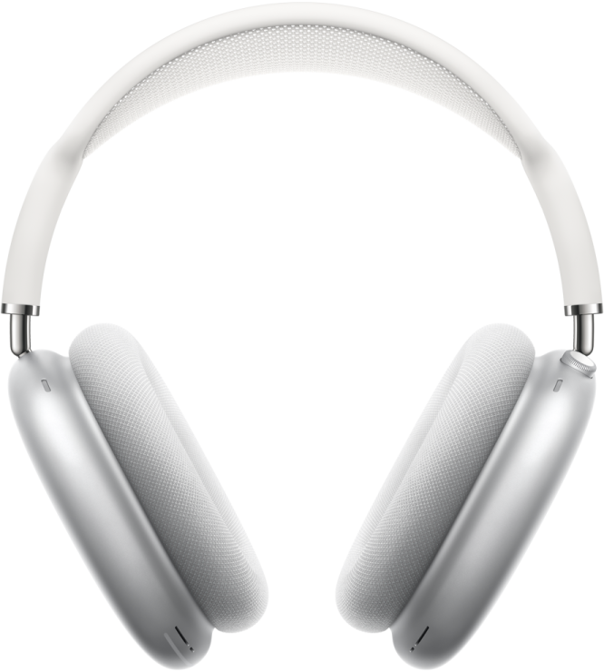 a pair of headphones on a white background