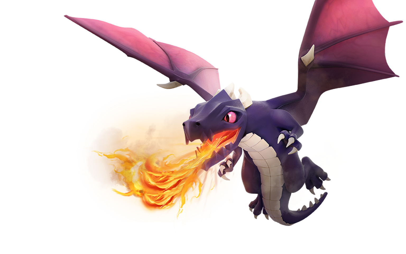 an image of a dragon with fire coming from its wings