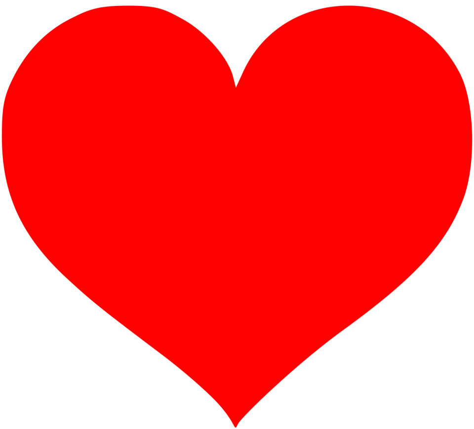 a red heart