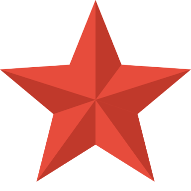 a red star