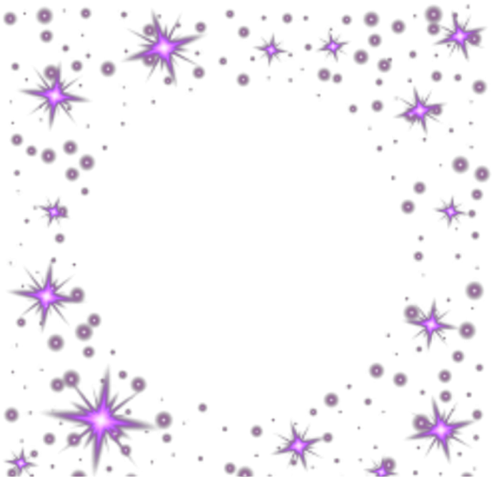 purple stars on a white background