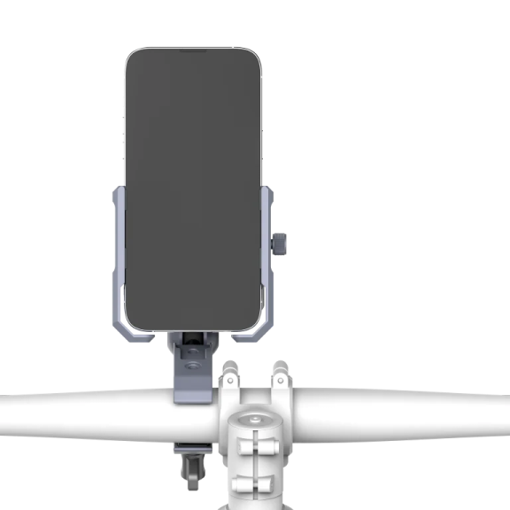 an image of a phone holder attached to a drone