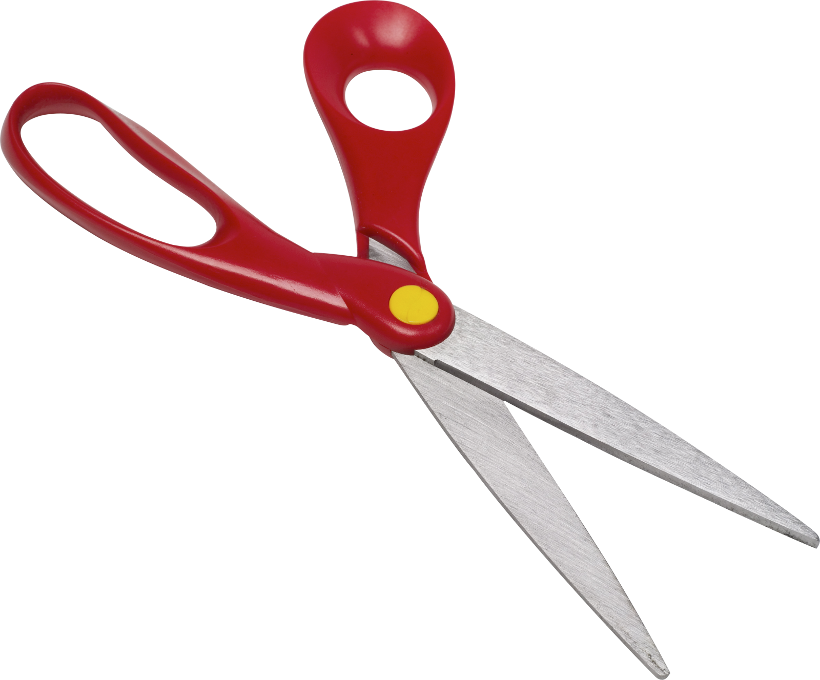 a pair of scissors on a white background