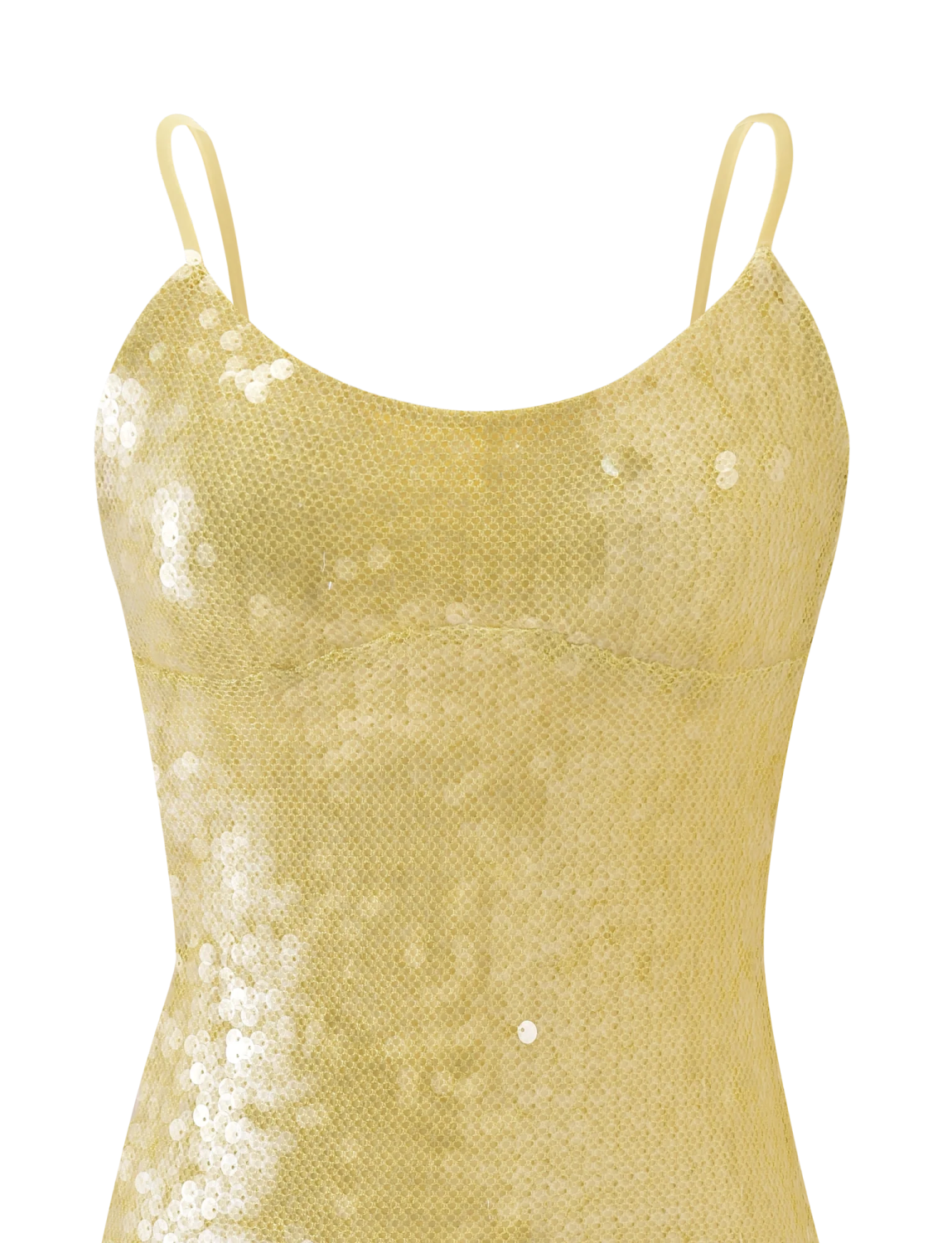 a woman wearing a gold sei top