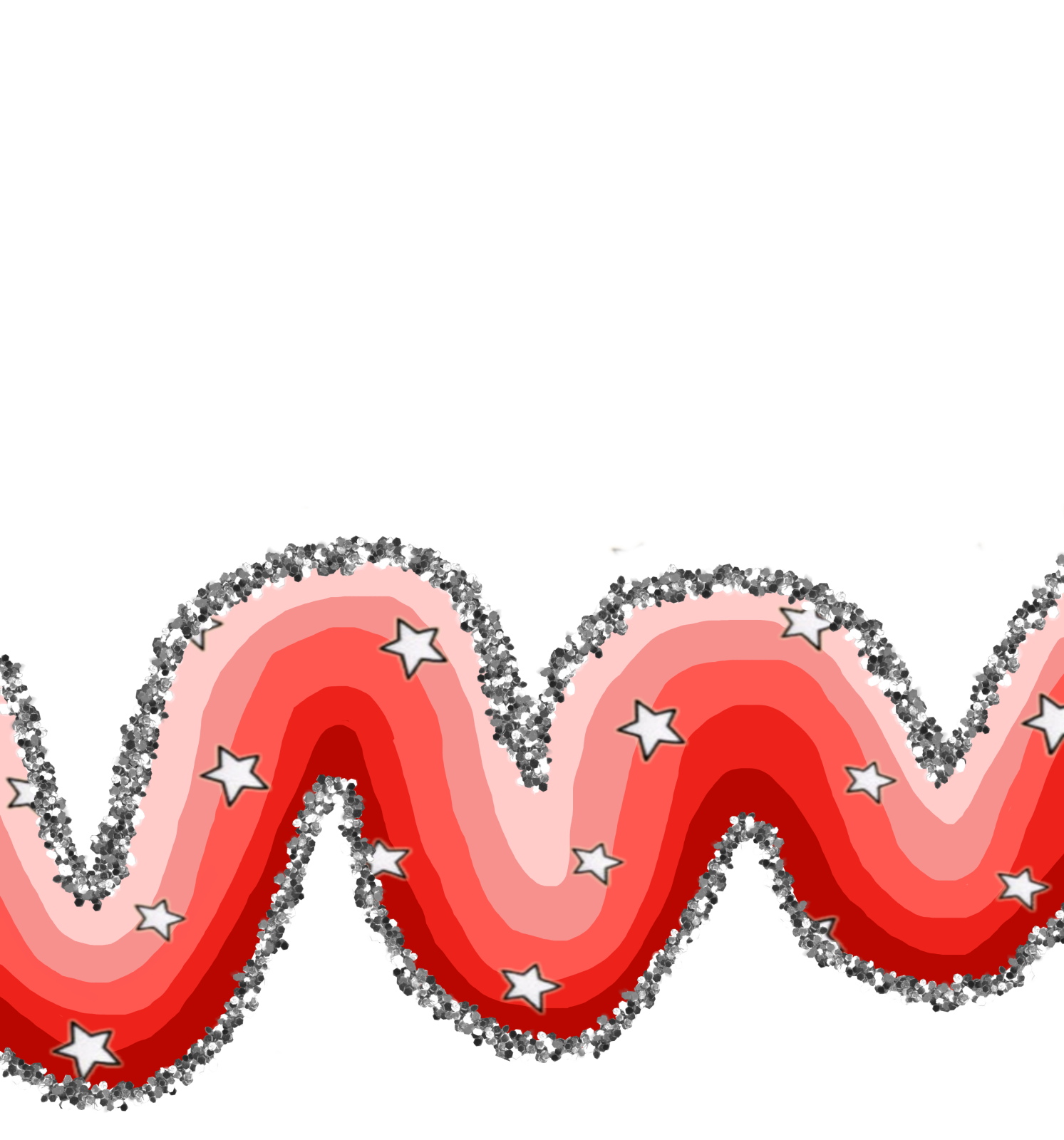 an image of a red and white wave
