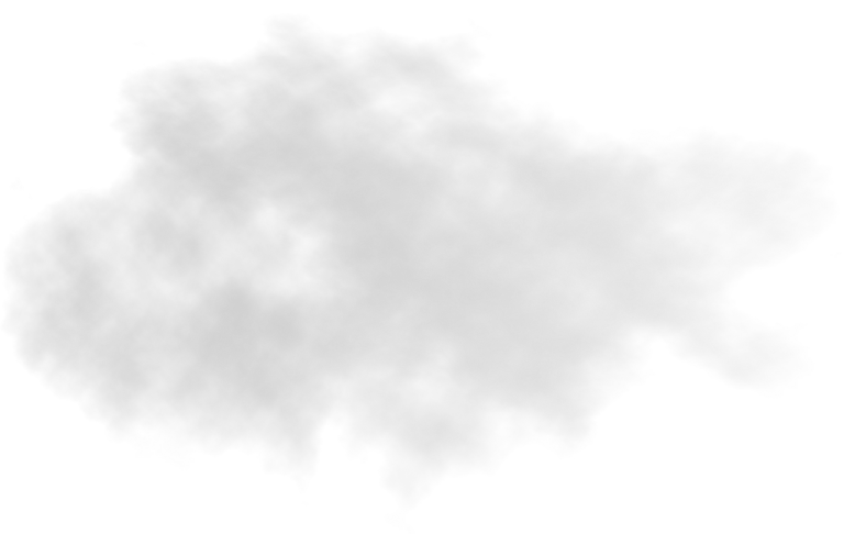a cloud of smoke on a white background