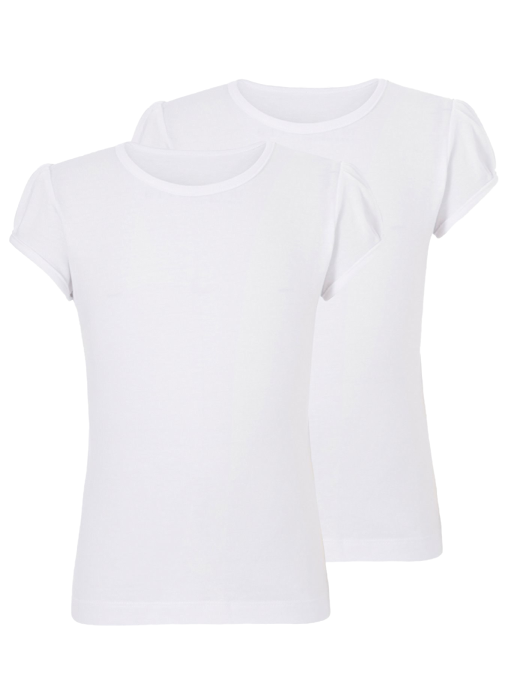 2 pack of white t - shirts