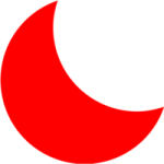 the red crescent logo
