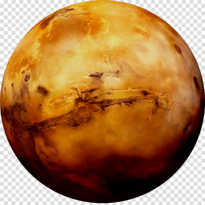 an image of the planet mars on a transparent background