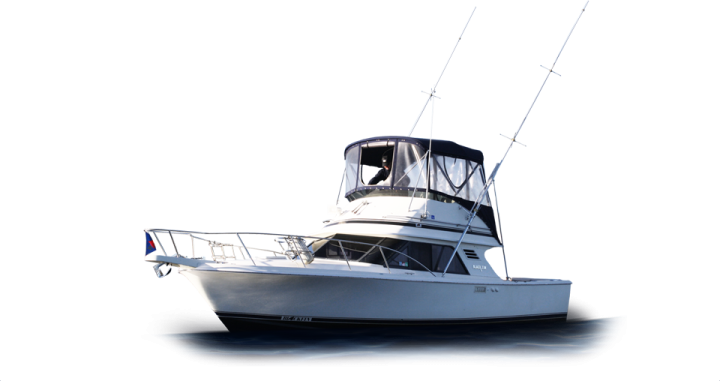 the boat is white