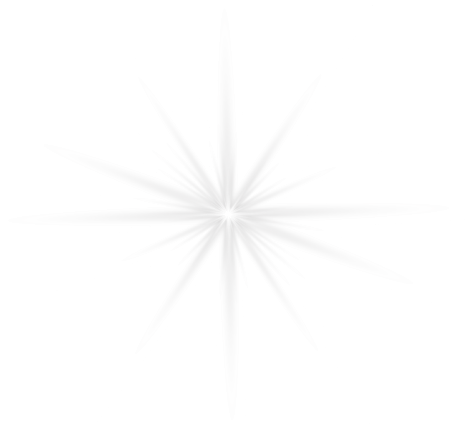 a white background with a star in the middle