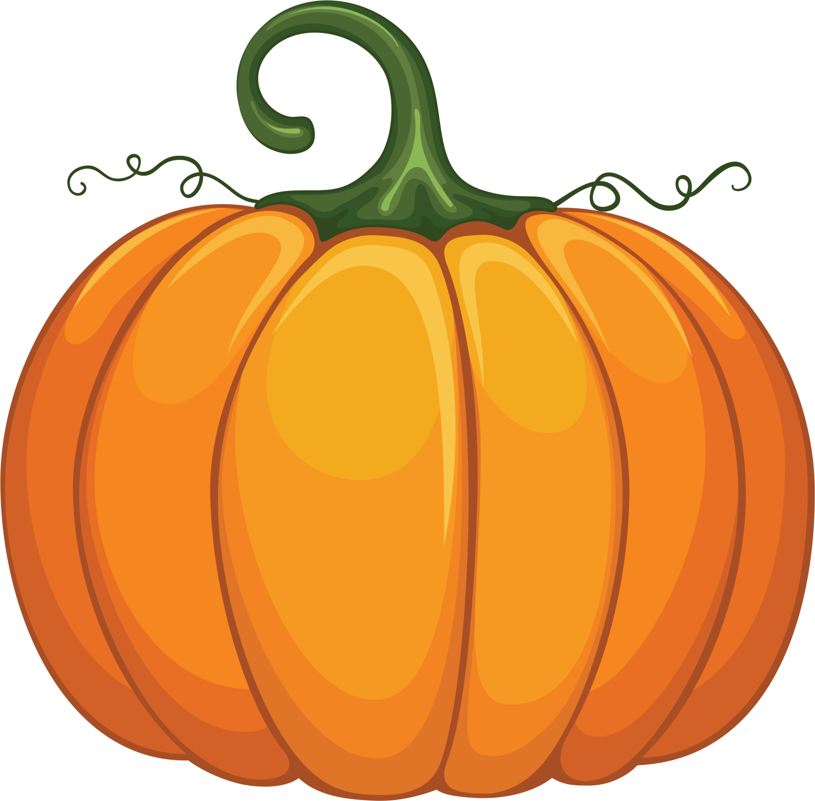 a pumpkin on a white background