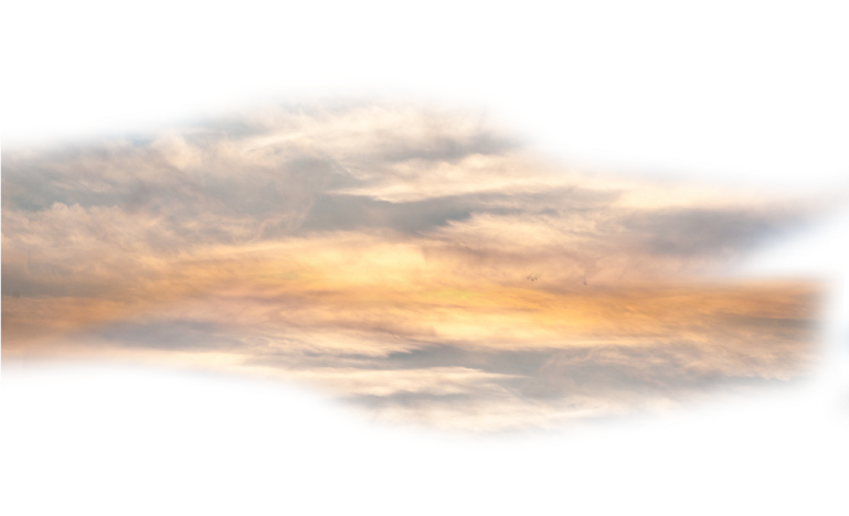 white clouds in the sky