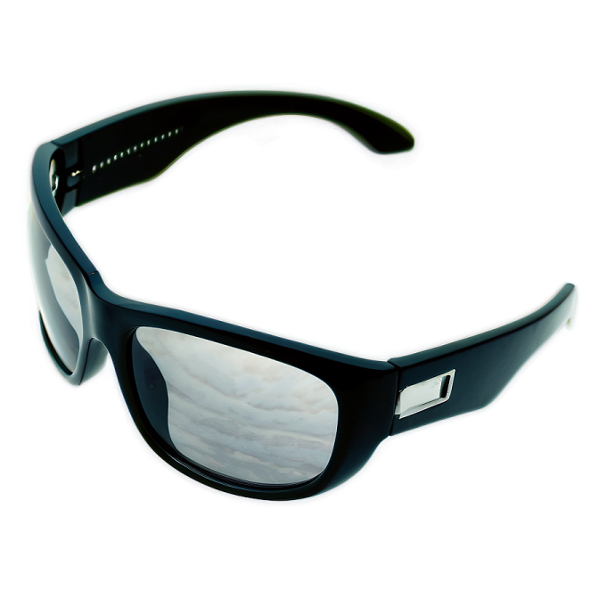a pair of sunglasses on a white background