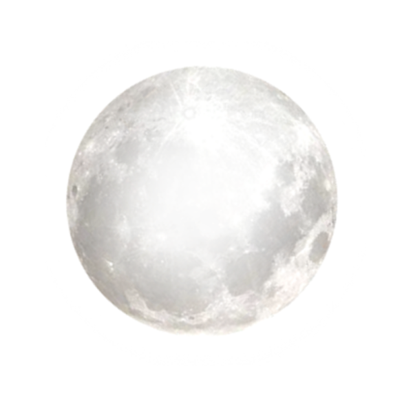 an image of the moon on a white background