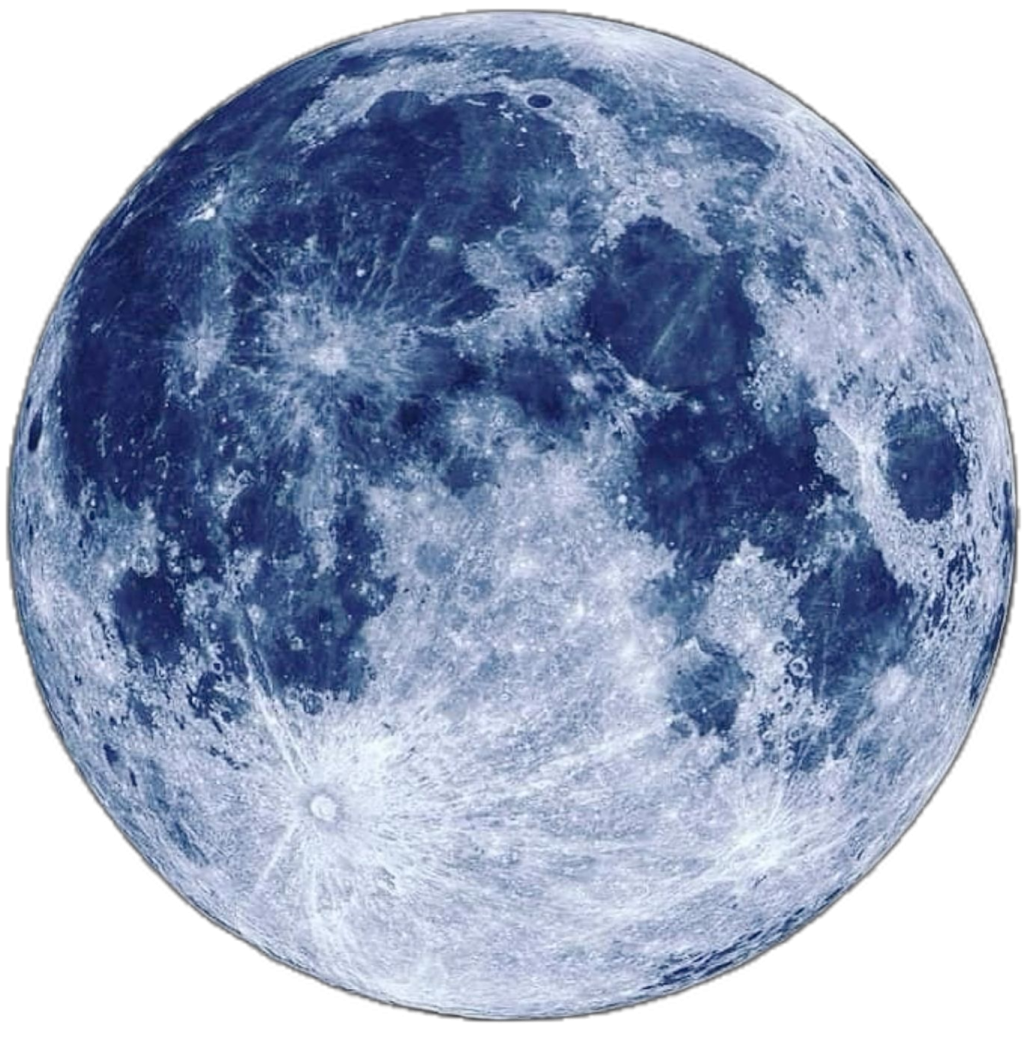 a full moon with a white background
