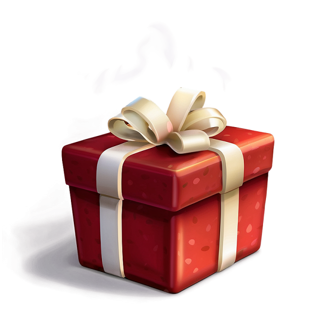 a red gift box