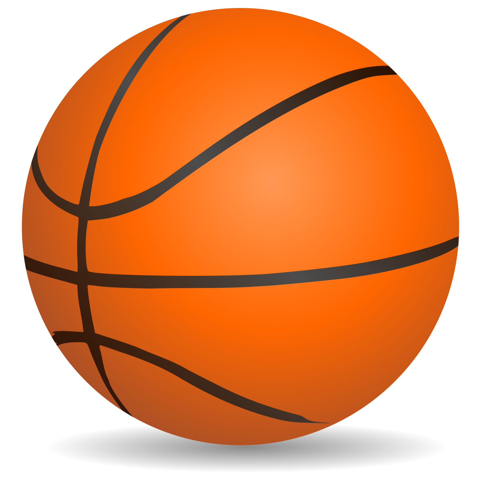 a basketball ball on a white background