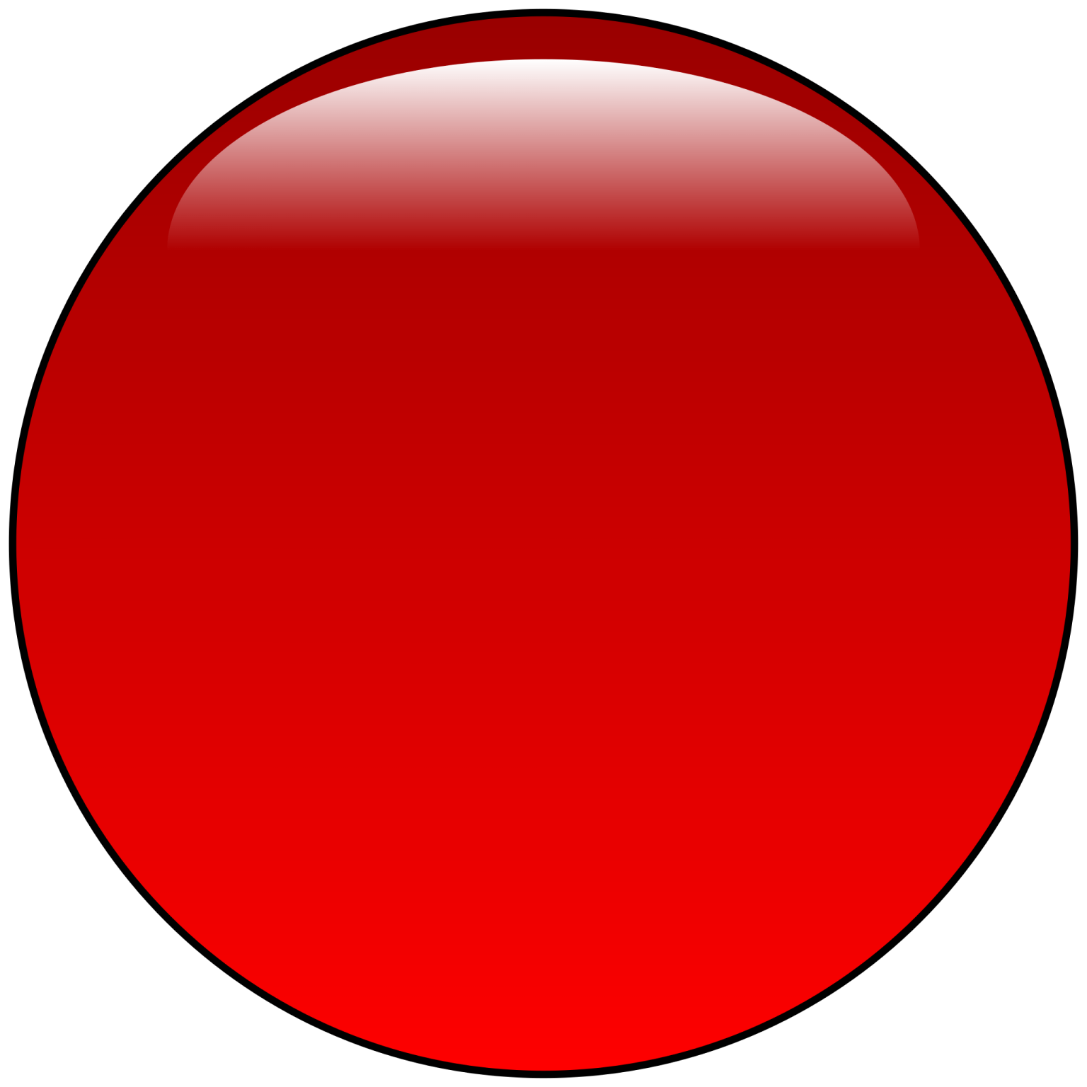 a red button