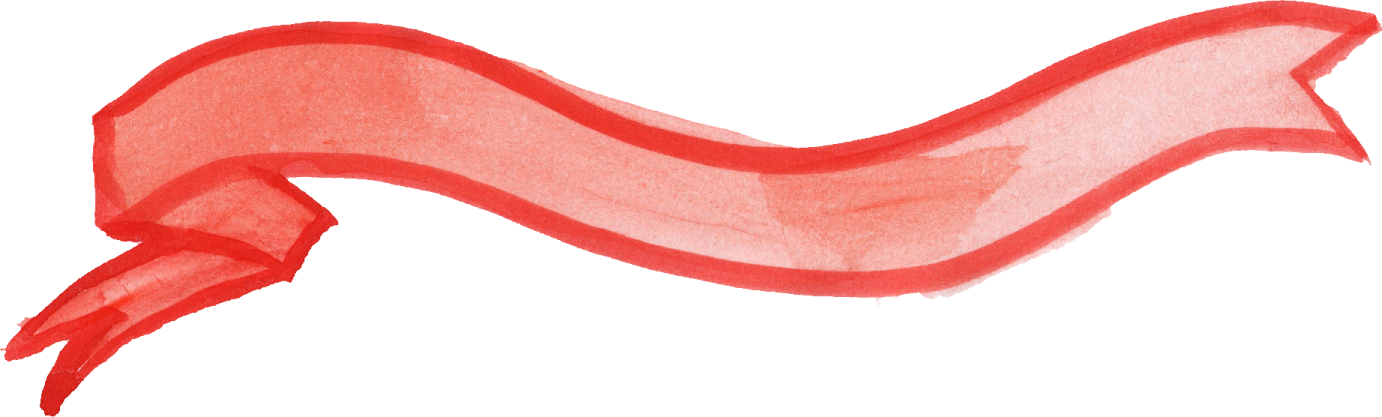 a watercolor drawing of a red scarf