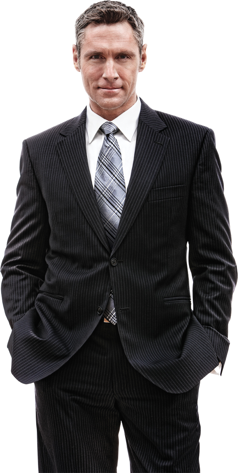 a man in a suit and tie posing for the camera