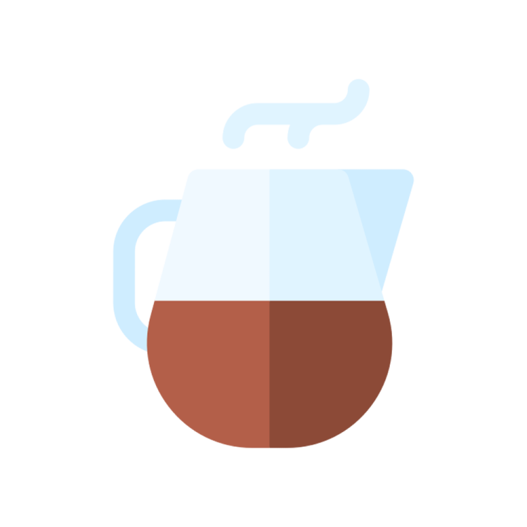 an illustration of a coffee pot