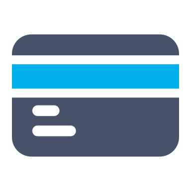 a credit card icon