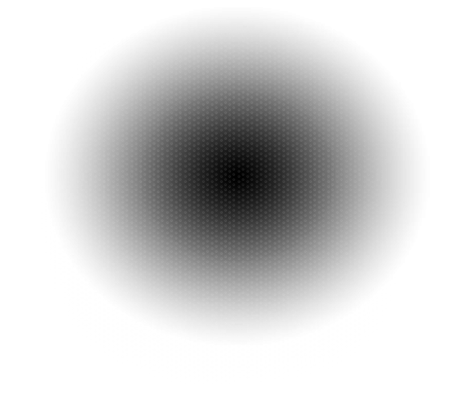 an image of a black and white circle