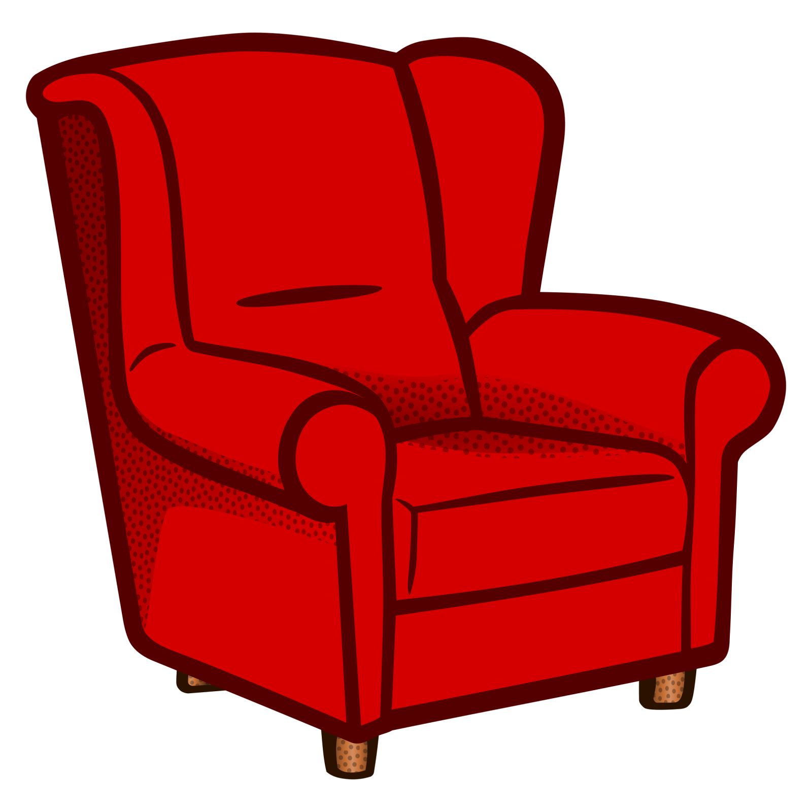 a red chair