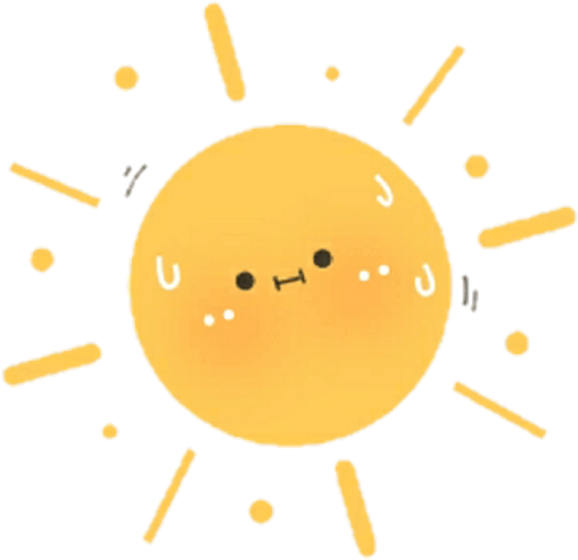 an image of the sun with a smiley face