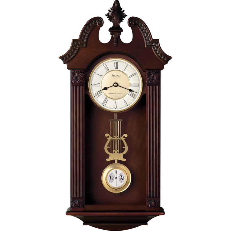 a clock that is hanging on the wall