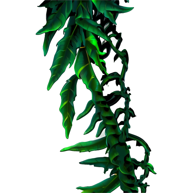 a bunch of green leaves on a white background