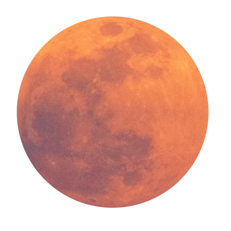 a full moon is shown in the sky