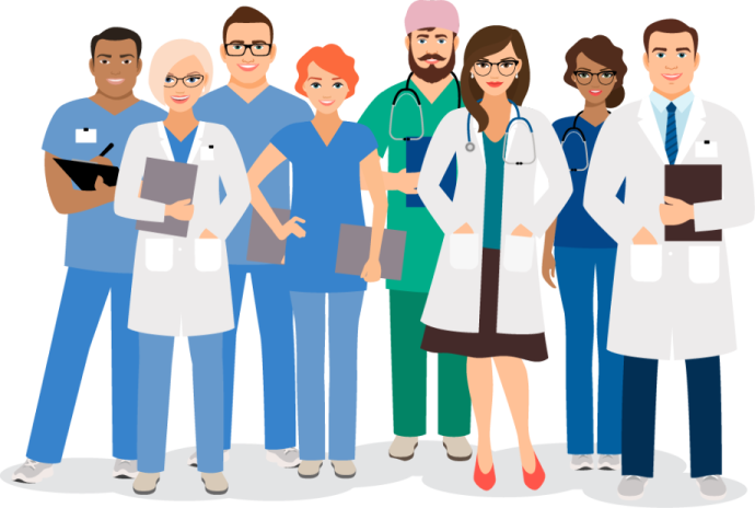 a group of doctors