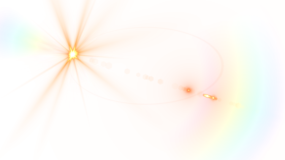 an image of the sun and planets