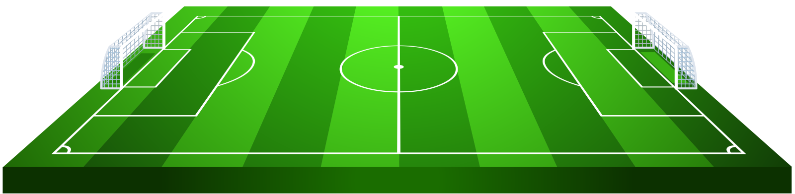 an illustration of a soccer field