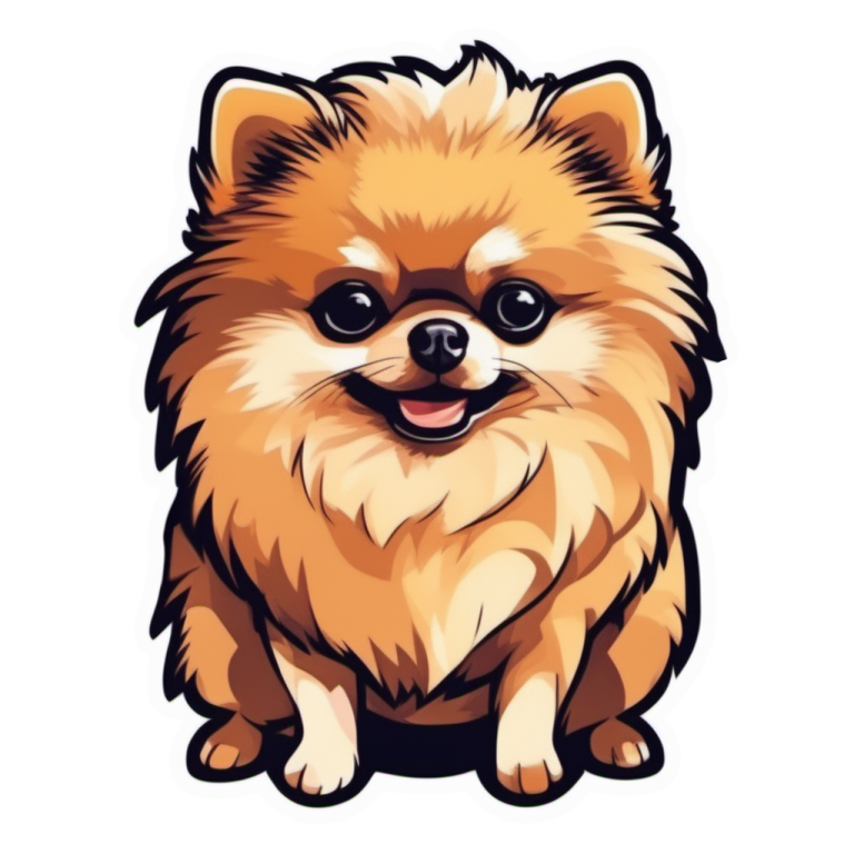 a small dog with a big smile on its face