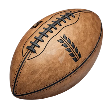a football on a white background