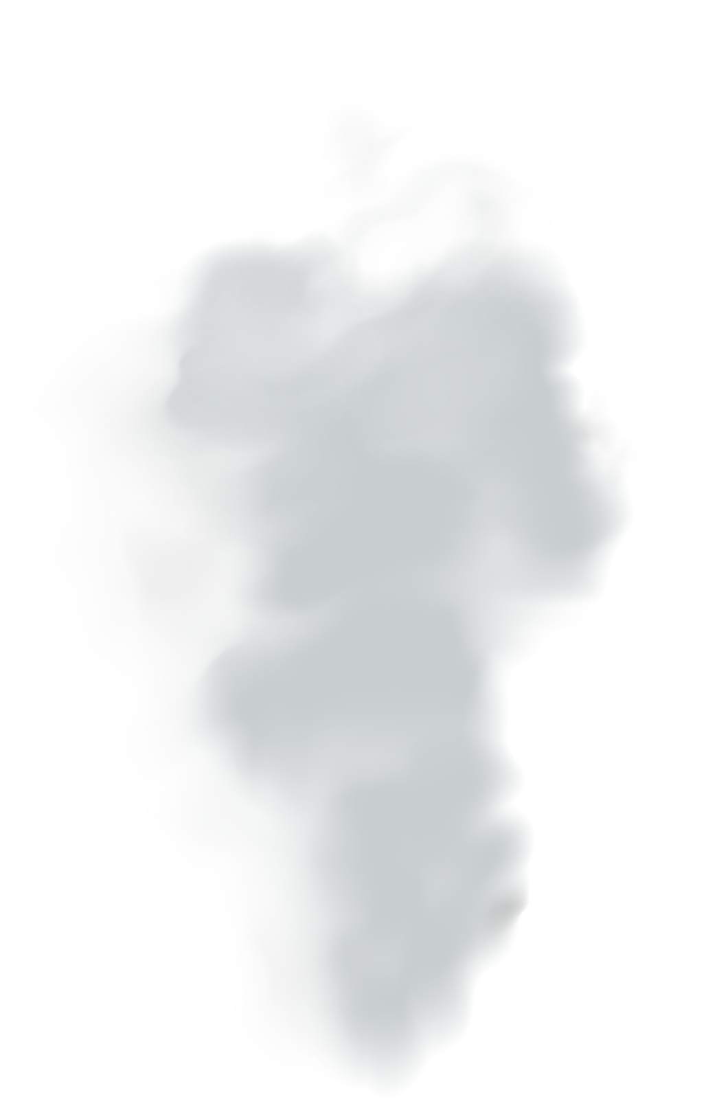 the shadow of a cloud on a white background