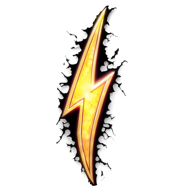 the flash logo on a white background
