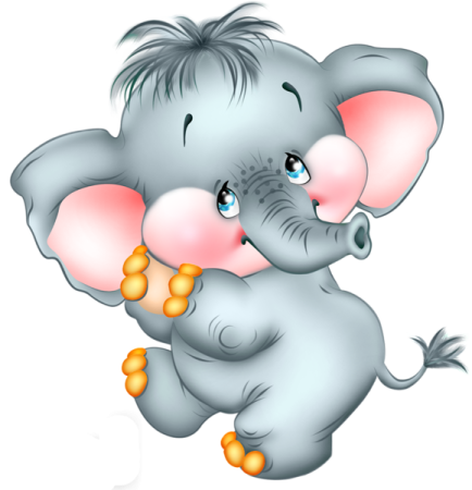 an elephant with a flower in its mouth