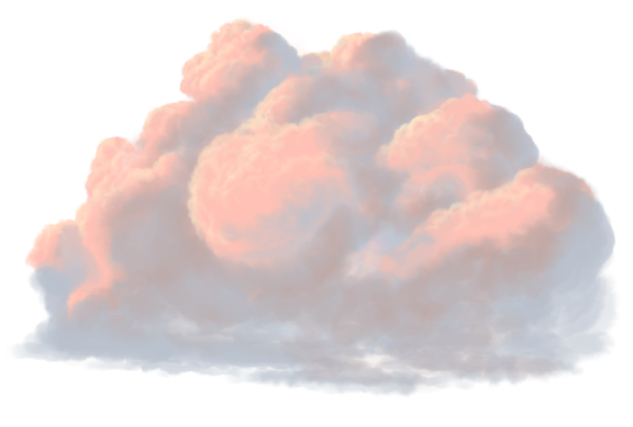 a cloud in the sky