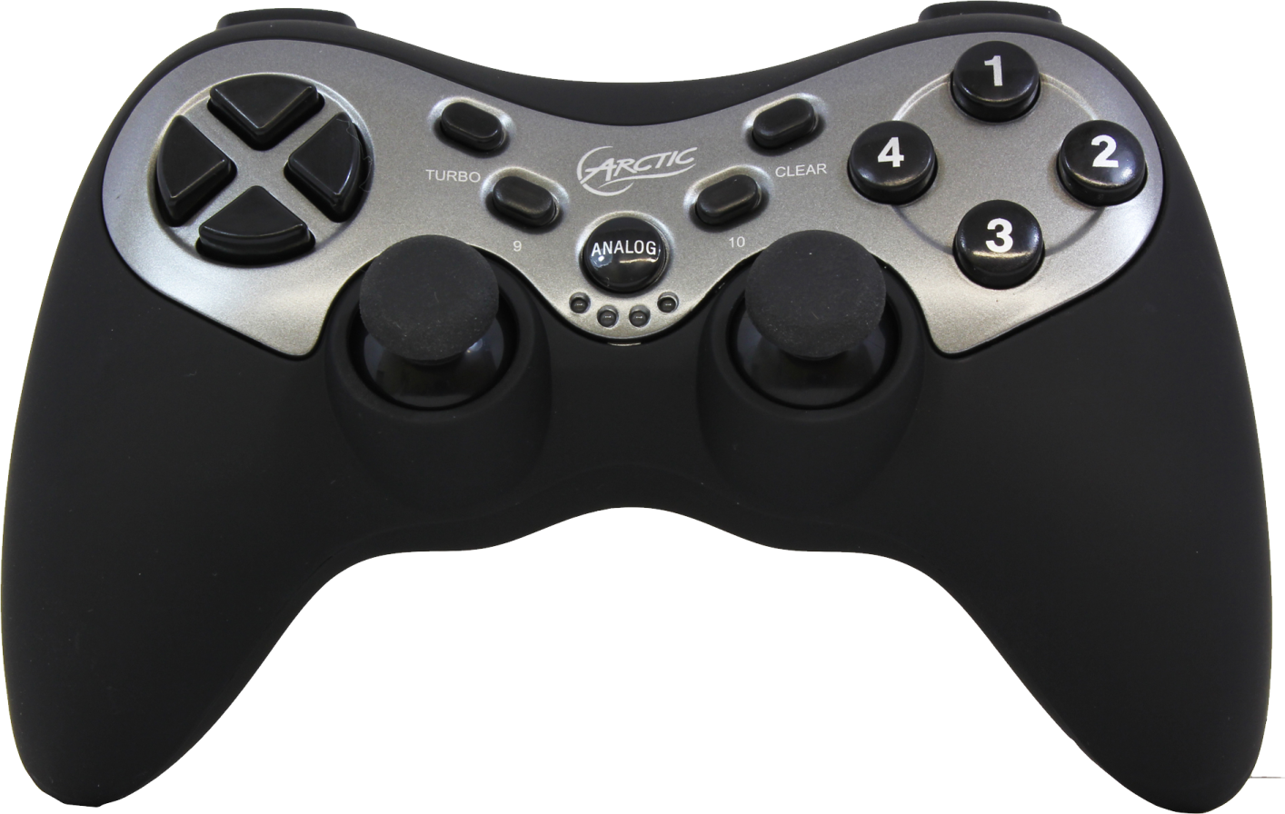 a close up of a game controller