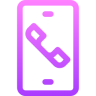 an icon of a cell phone